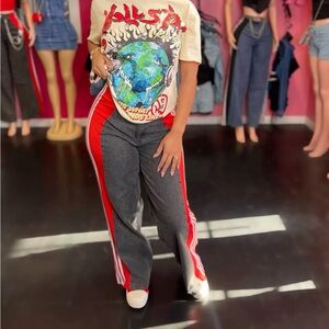 “Between the lines pants”